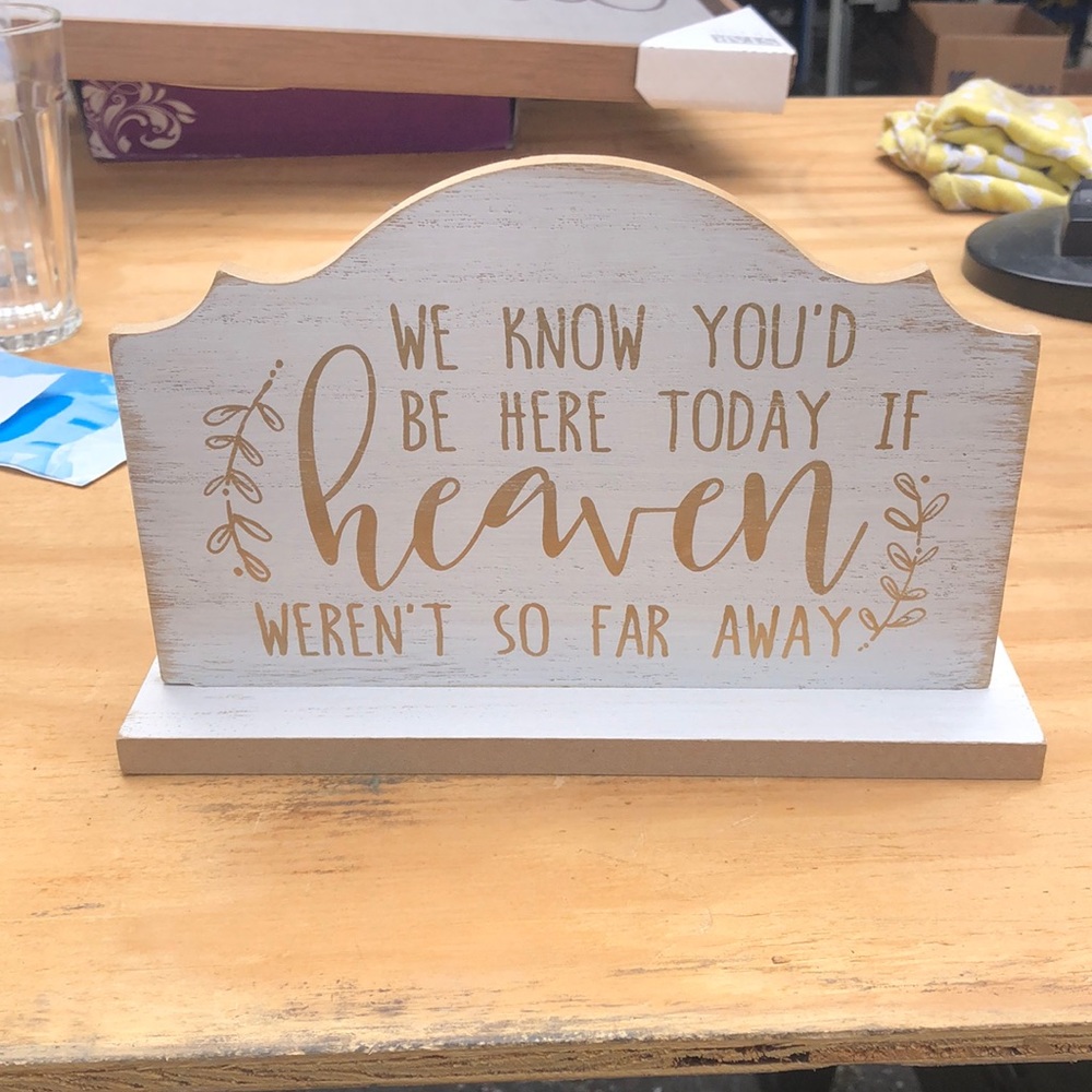 Wedding sign